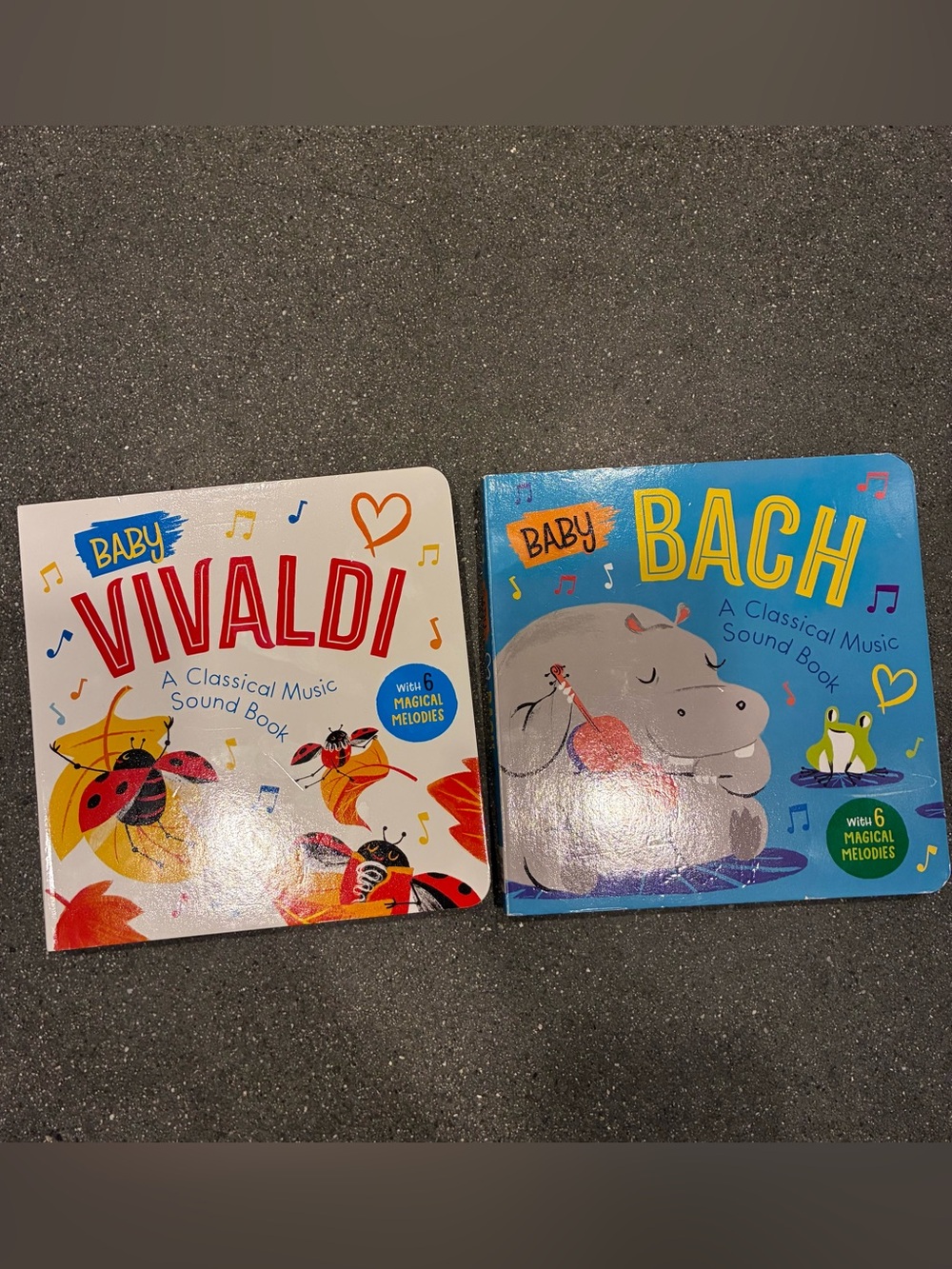 Baby Vivaldi & Baby Bach Classic Music Sound Board Books